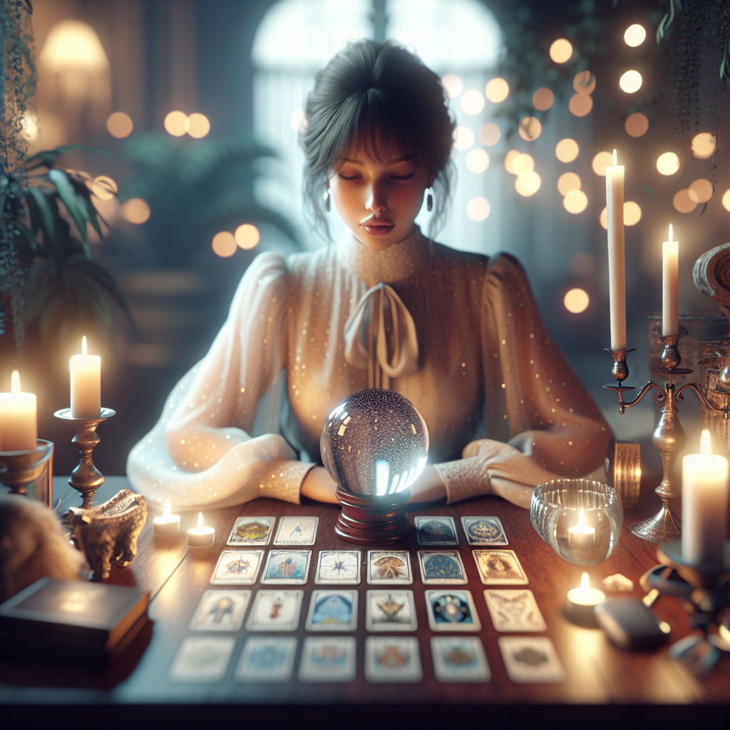 A calming psychic reading session in Dallas, Texas, offering real-world clarity and emotional healing.