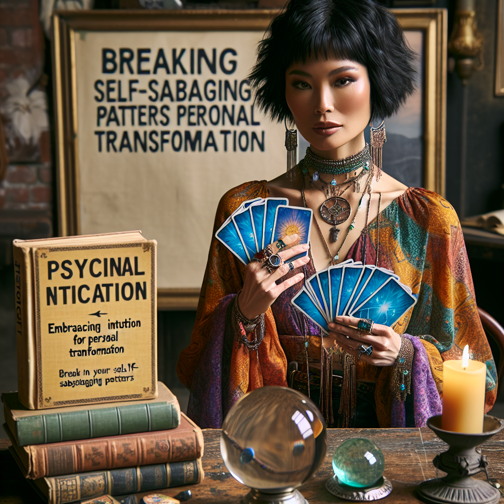 Sherman Oaks psychic offering guidance on breaking self-sabotaging patterns and embracing intuition for personal transformation.